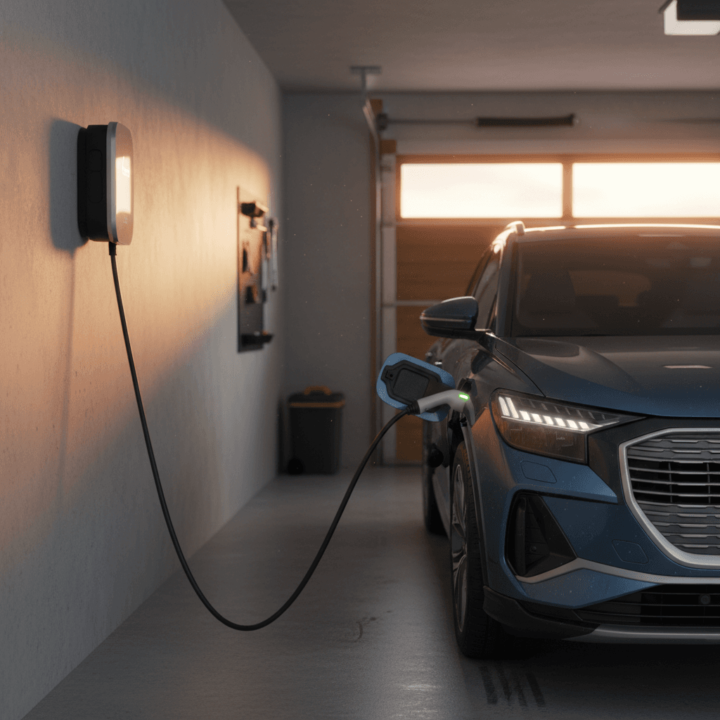 How to Charge an Audi Q4 e-tron at Home: Complete Guide