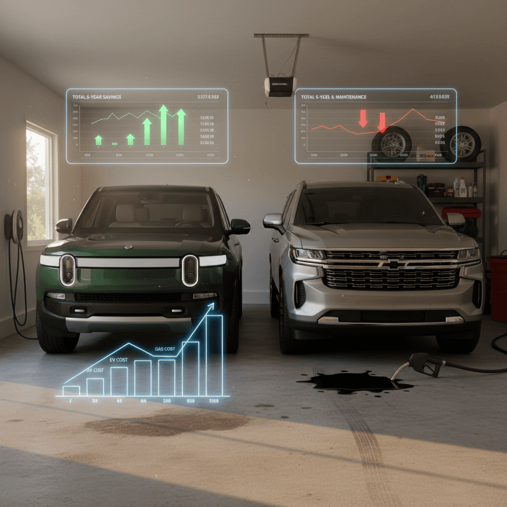 Rivian R1S Total Cost vs Gas SUV Equivalent: 5‑Year Cost Breakdown