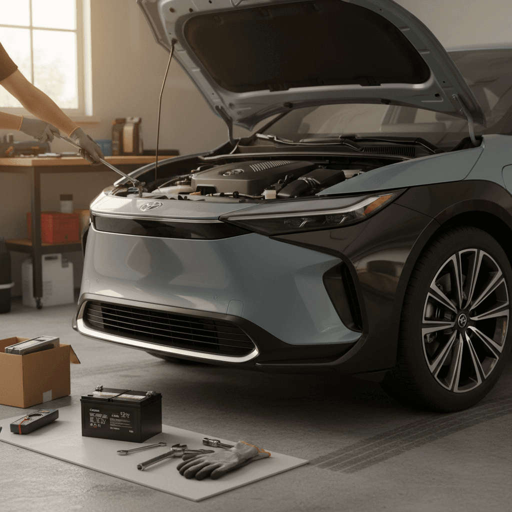 Toyota bZ4X 12V Battery Replacement: Cost, DIY Steps, and Tips