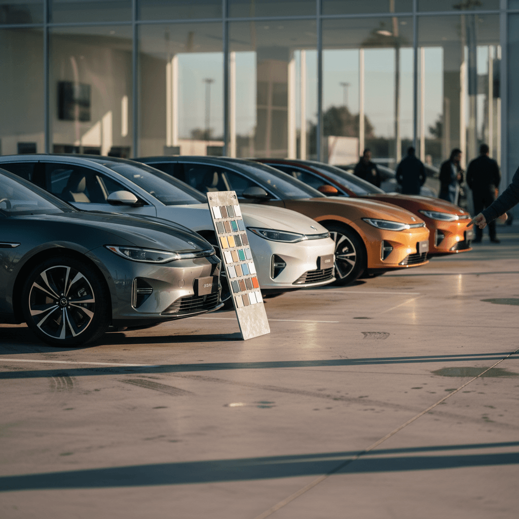 Most Popular Electric Car Colors in 2026: Trends, Resale, and EV-Specific Insights