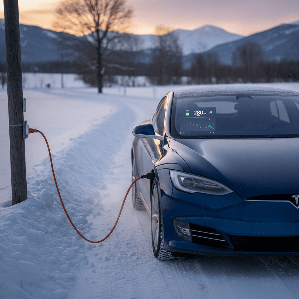 Tesla Model S Winter Range Loss Percentage: Real Numbers & How To Cut It