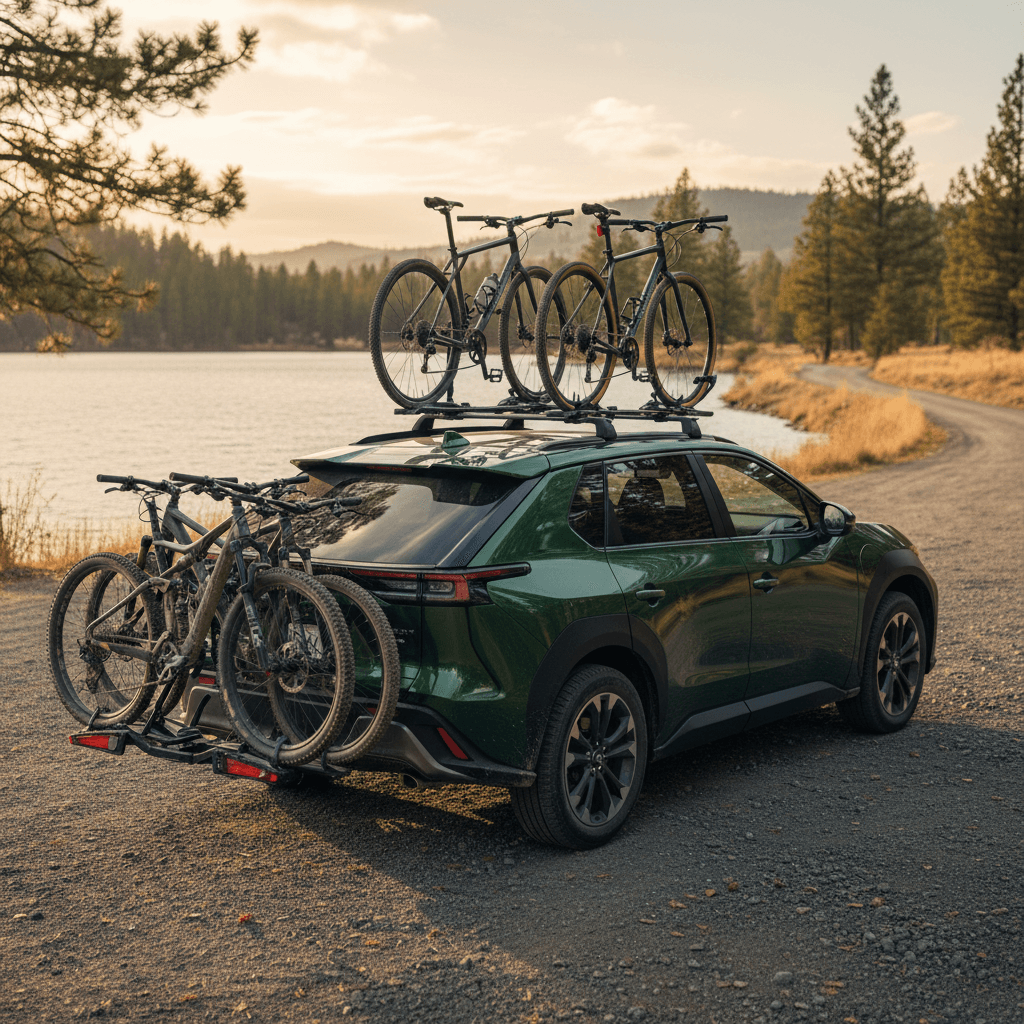 Subaru Solterra Bike Rack Options: Hitch, Roof, and More