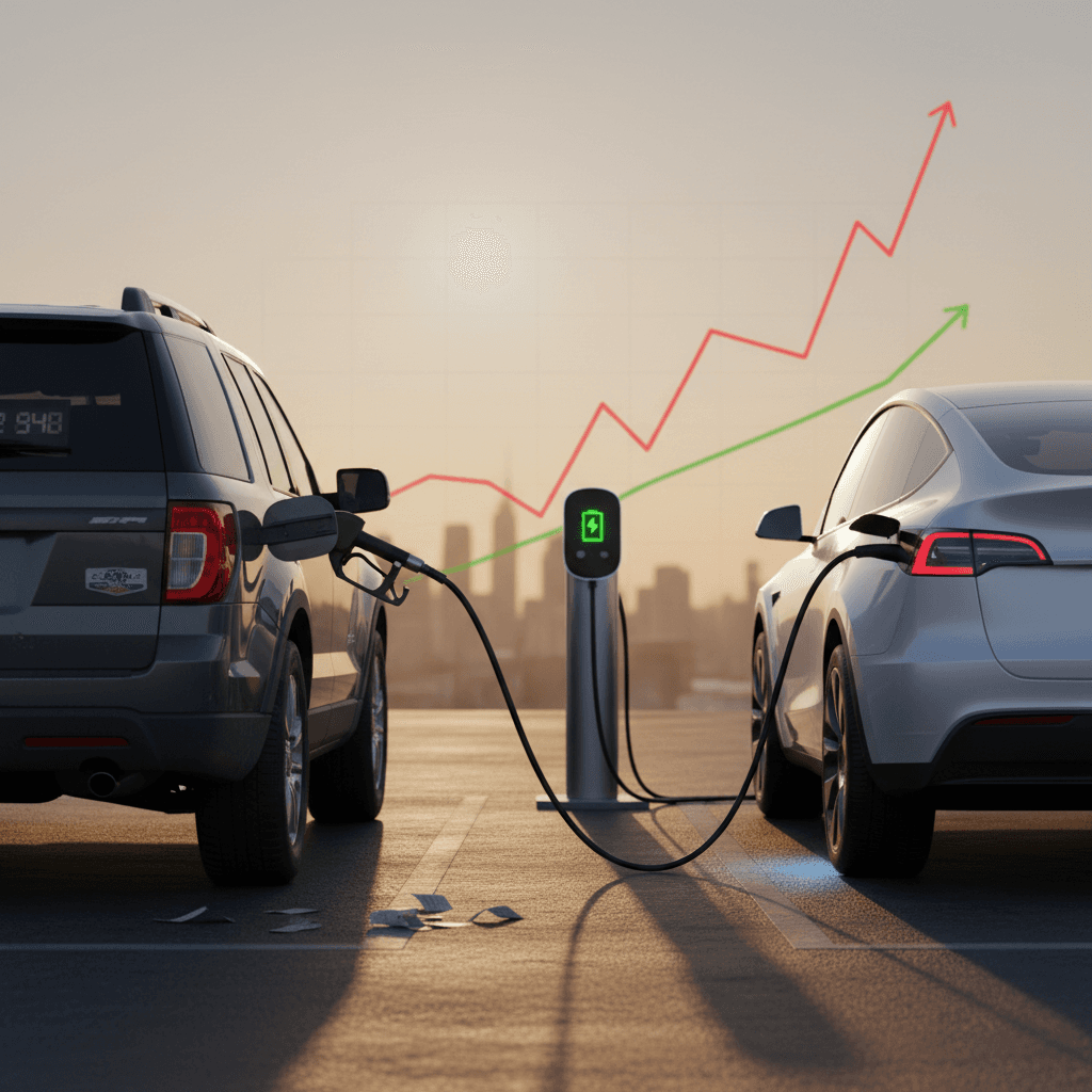 20 MPG SUV vs Electric SUV: Annual Fuel Cost Comparison (2025)