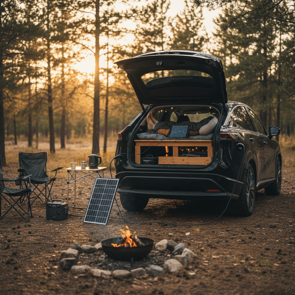Can You Sleep in a Nissan Ariya? Practical EV Camping Guide