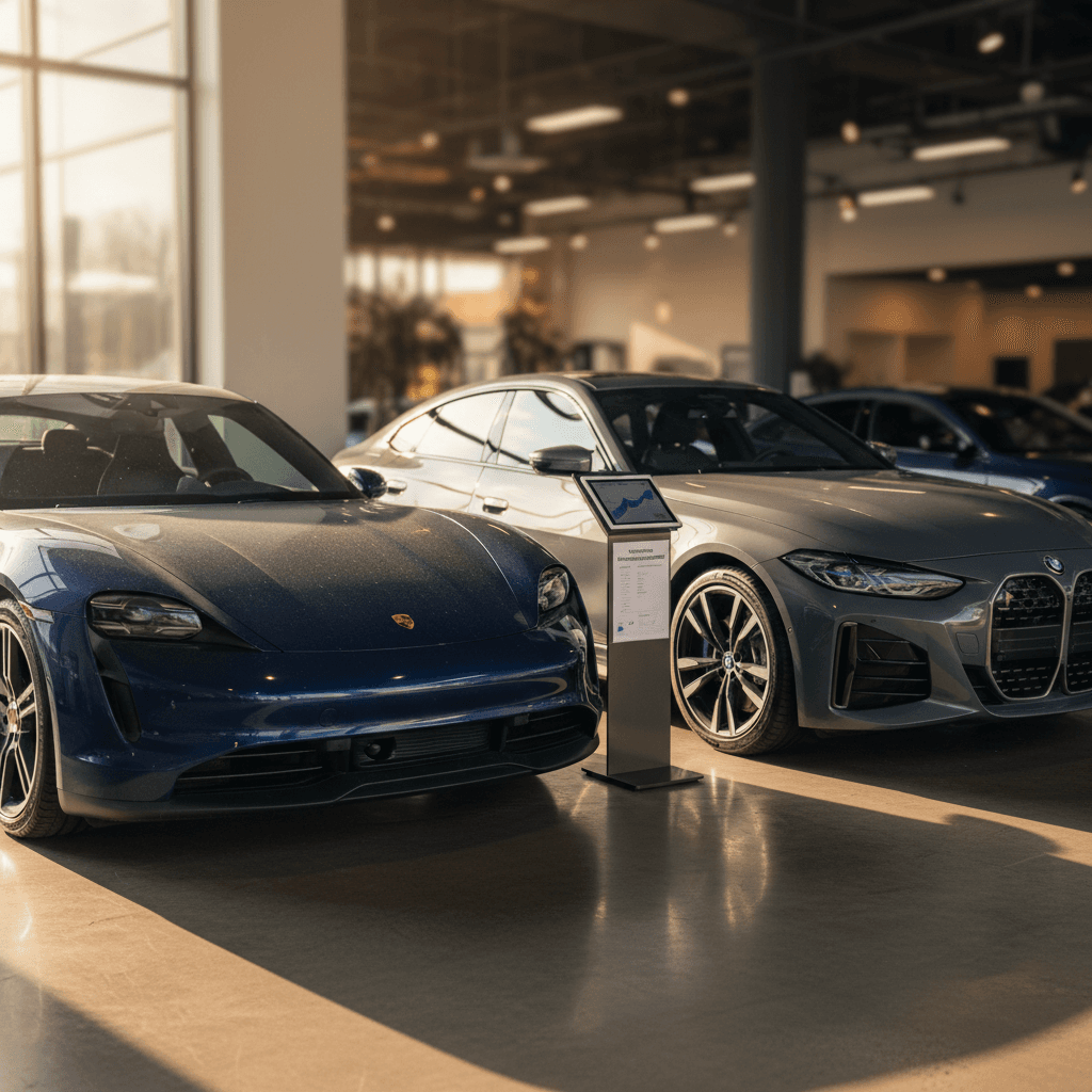 Used Porsche Taycan vs BMW i4: Head-to-Head Comparison for 2026