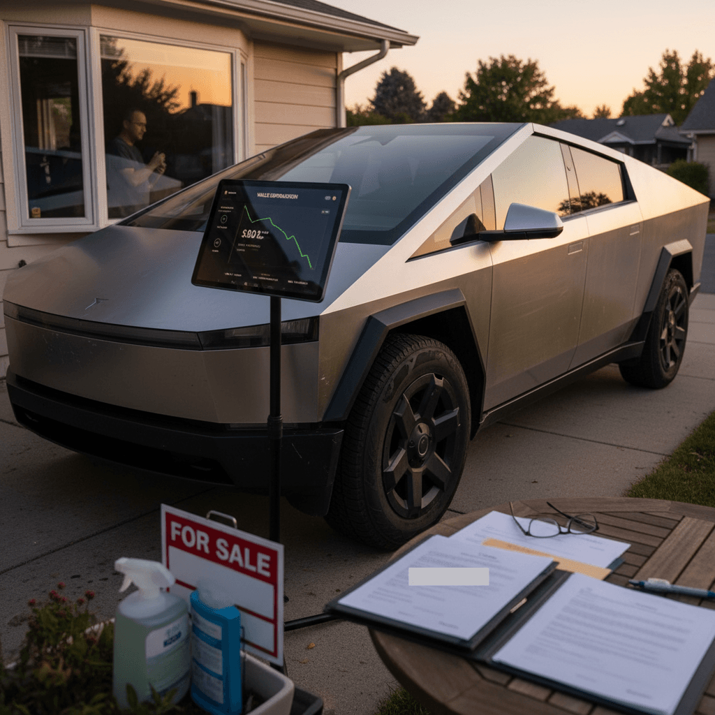 How to Sell My Tesla Cybertruck in 2025: Pricing, Prep & Best Options