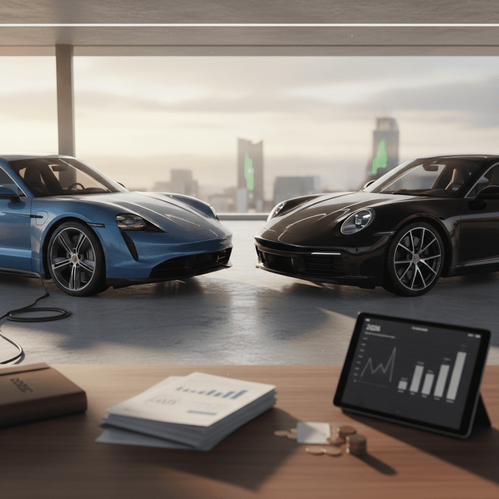 Porsche Taycan vs Porsche 911: 2026 Cost Comparison Guide