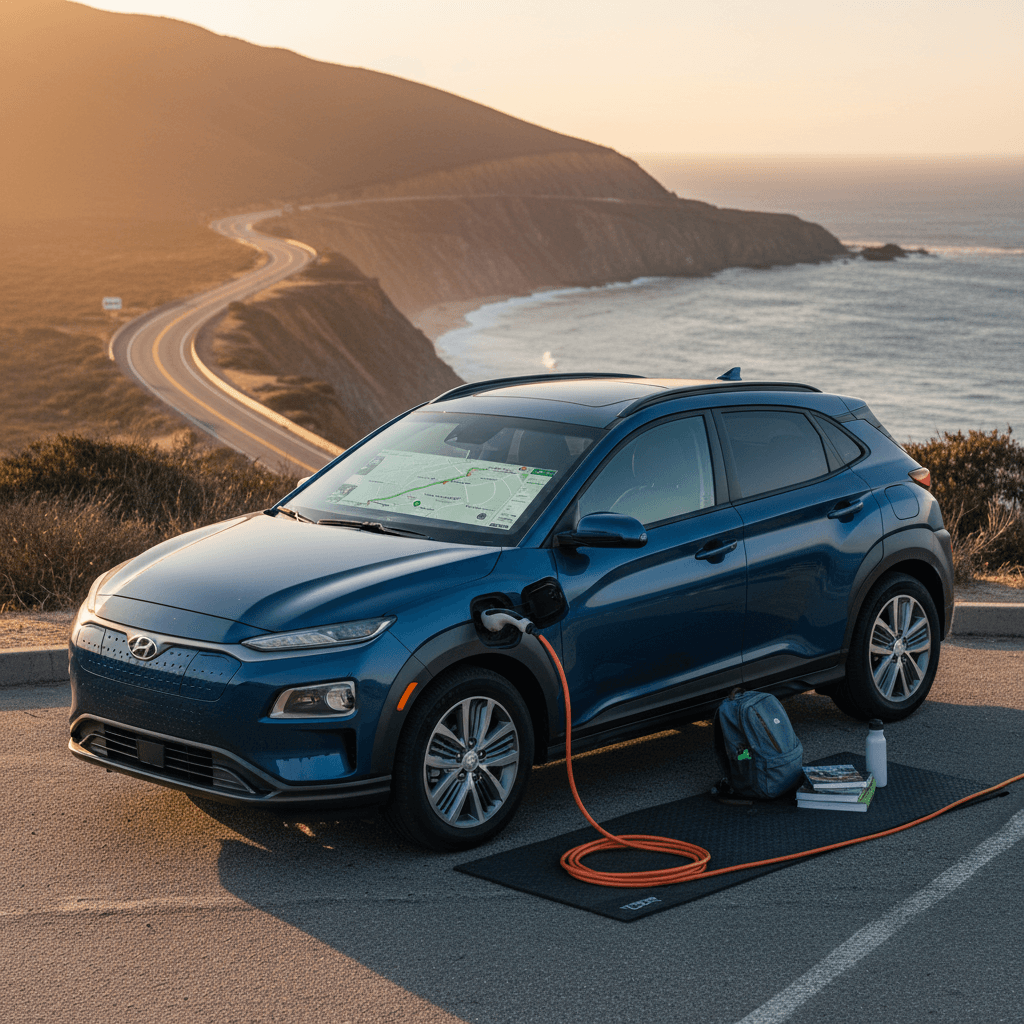 Hyundai Kona Electric Long Distance Driving Tips: 2025 Road Trip Guide