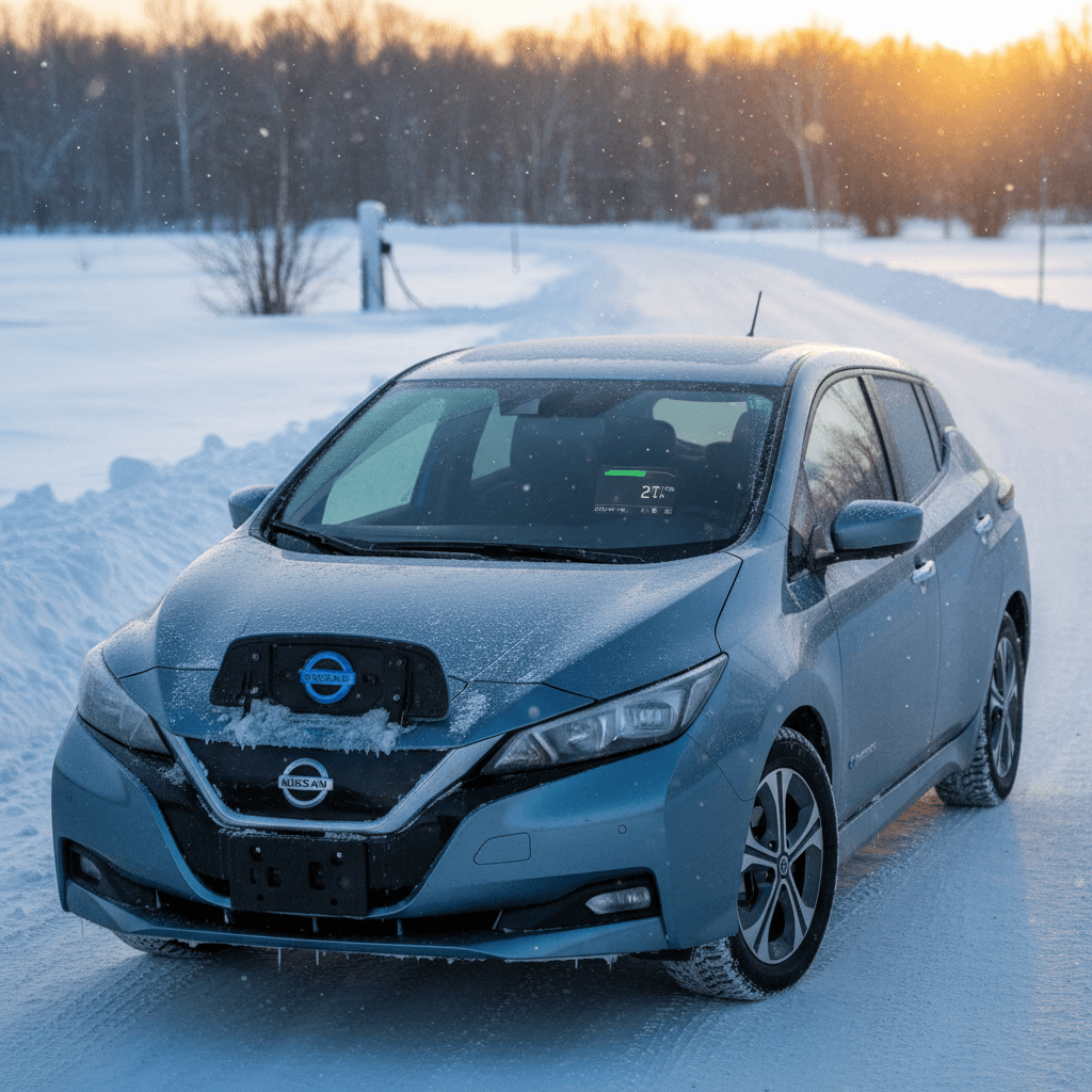 Nissan Leaf Winter Range Loss: What Percentage You Really Lose
