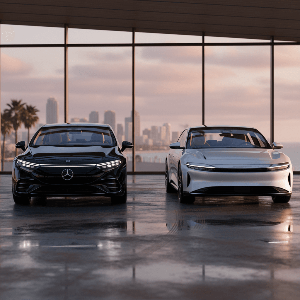 Mercedes EQS vs Lucid Air: Luxury EV Showdown for 2025
