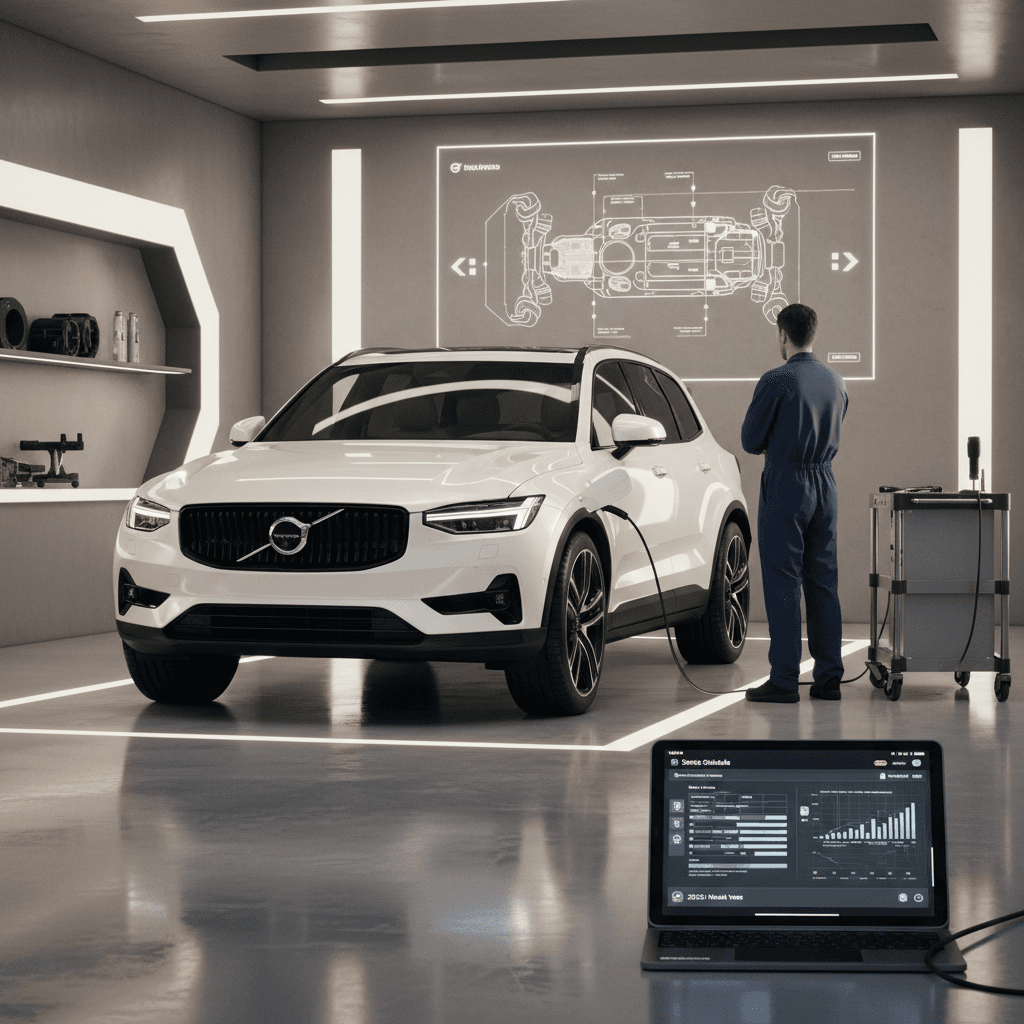 Volvo EX90 Maintenance Schedule: Complete 2025 Service Guide