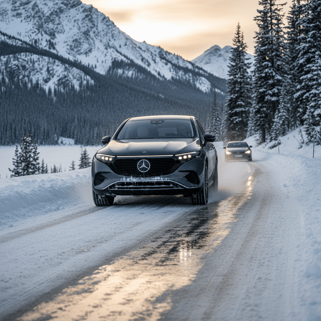 Is the Mercedes EQS Good in Snow and Ice? Winter Driving Guide