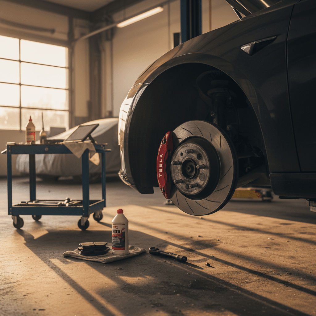 Tesla Brake Service Cost in 2025: What You’ll Really Pay