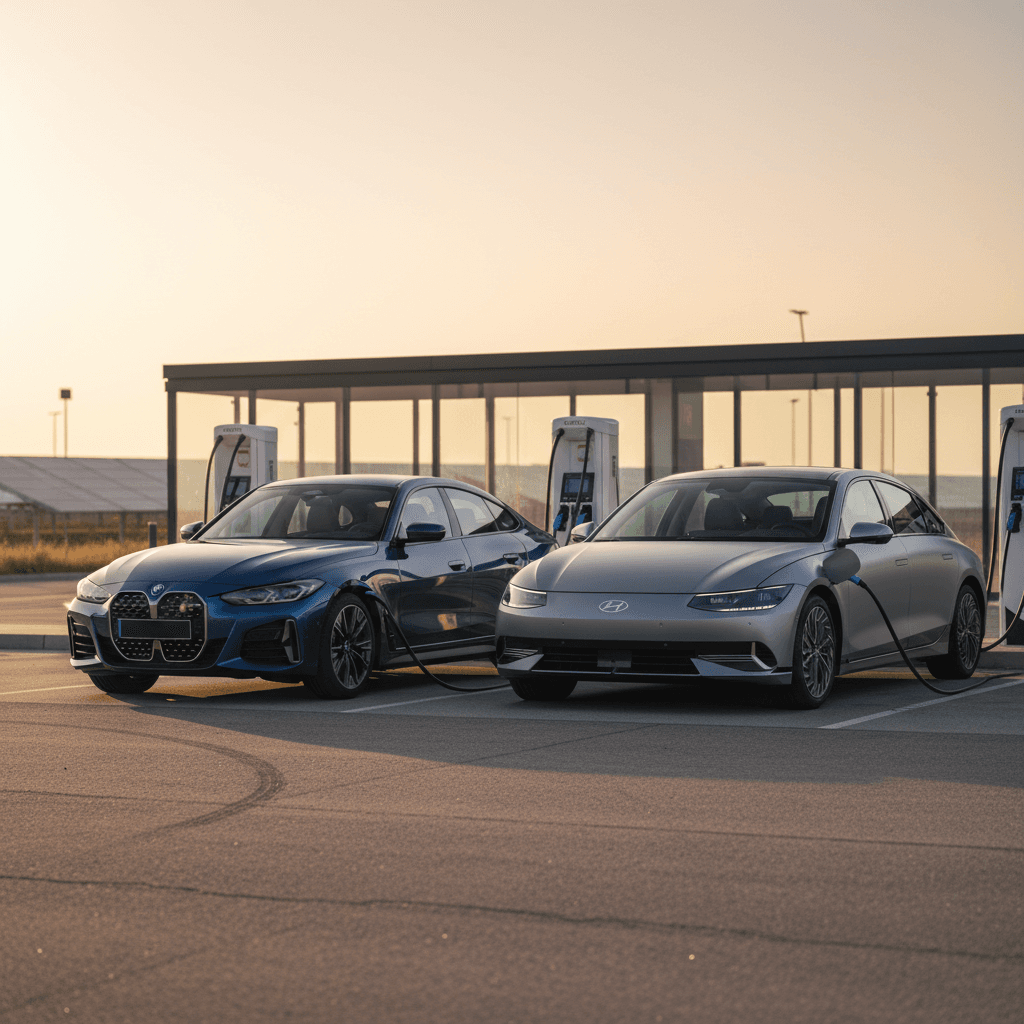 BMW i4 vs Hyundai Ioniq 6: Range, Charging, and Value Compared