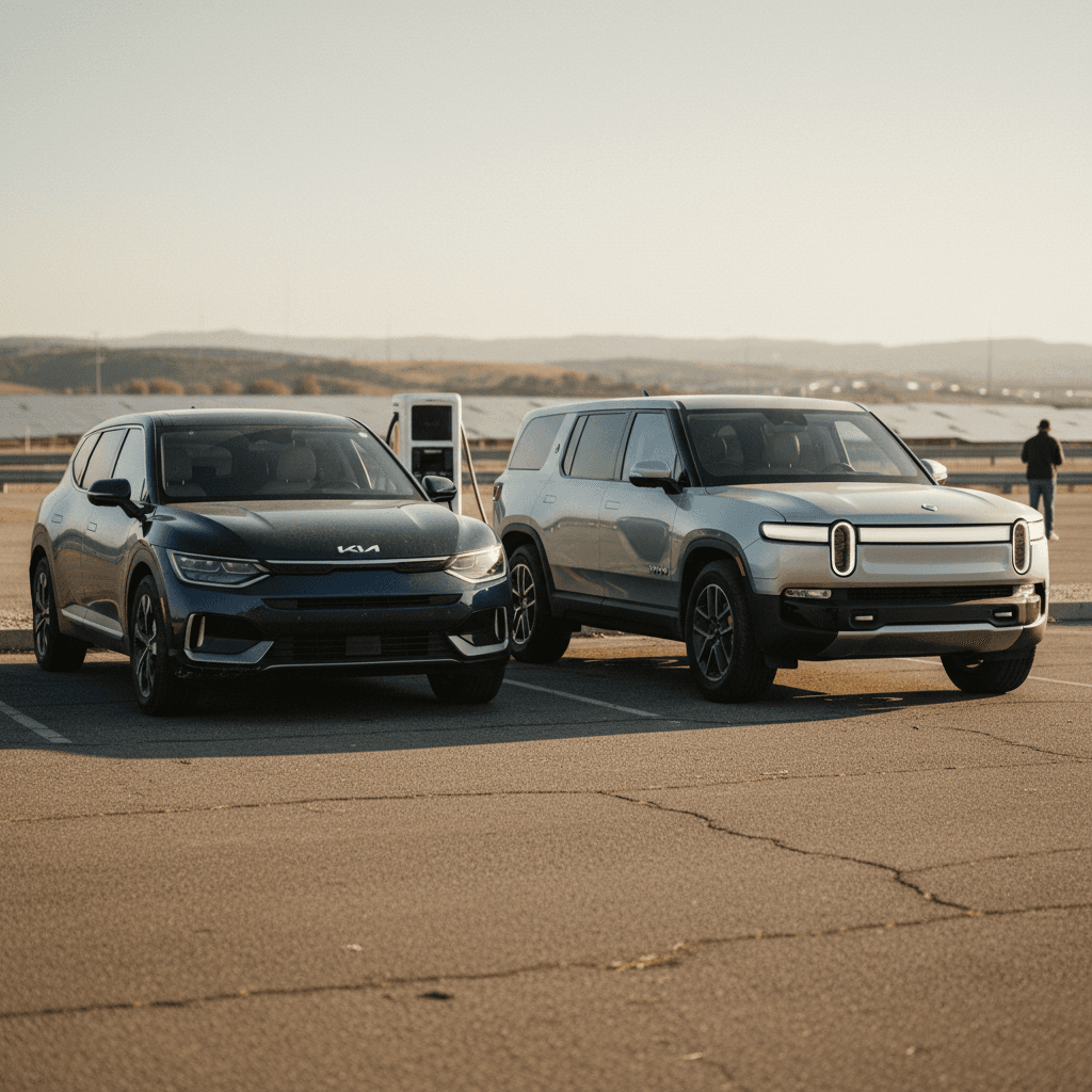 Used Kia EV9 vs Rivian R1S: 2026 Buyer's Comparison Guide