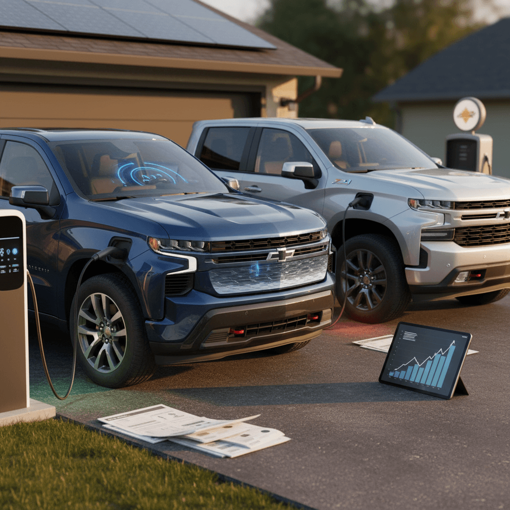 Chevrolet Silverado EV Total Cost vs Gas Truck Equivalent