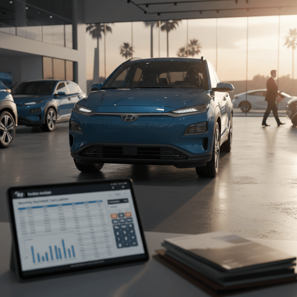 Hyundai Kona Electric Monthly Payment Calculator: 2025 Shopper’s Guide