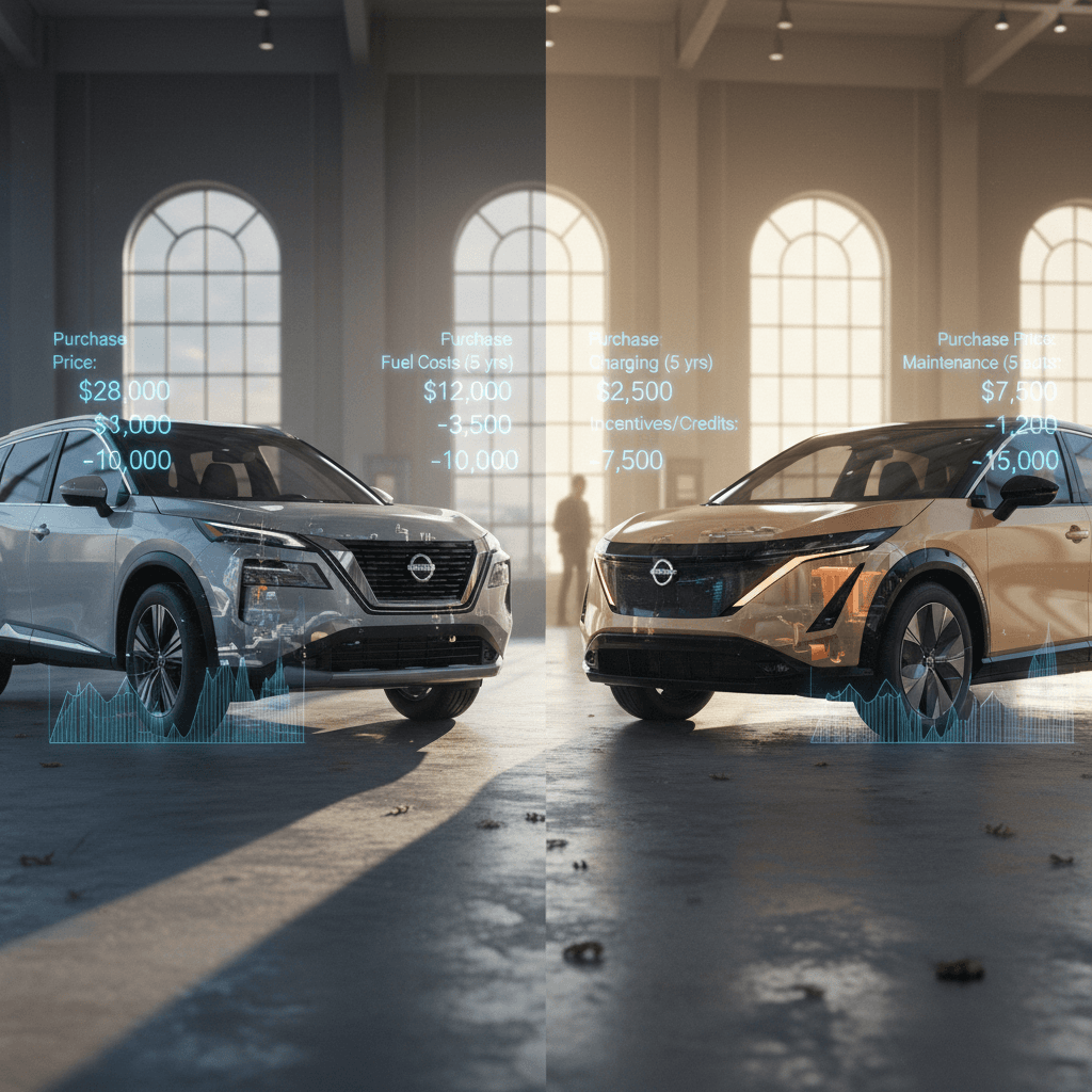 Nissan Rogue vs. Nissan Ariya: Total Cost of Ownership Breakdown