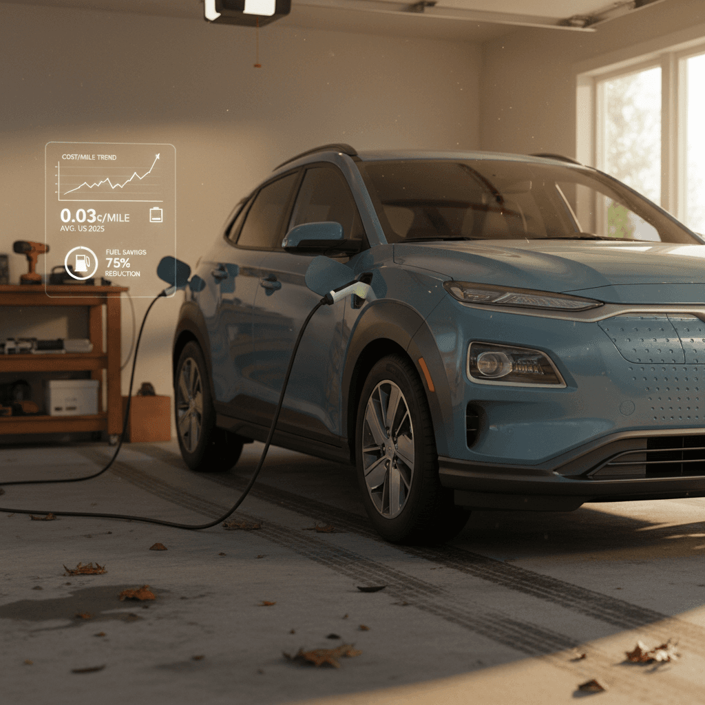 Hyundai Kona Electric Cost Per Mile to Drive: 2025 Owner’s Guide