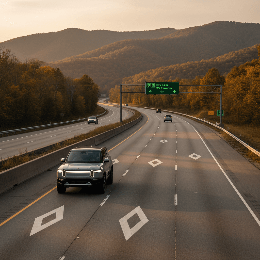 West Virginia EV HOV Lane Rules: What Drivers Need to Know in 2026