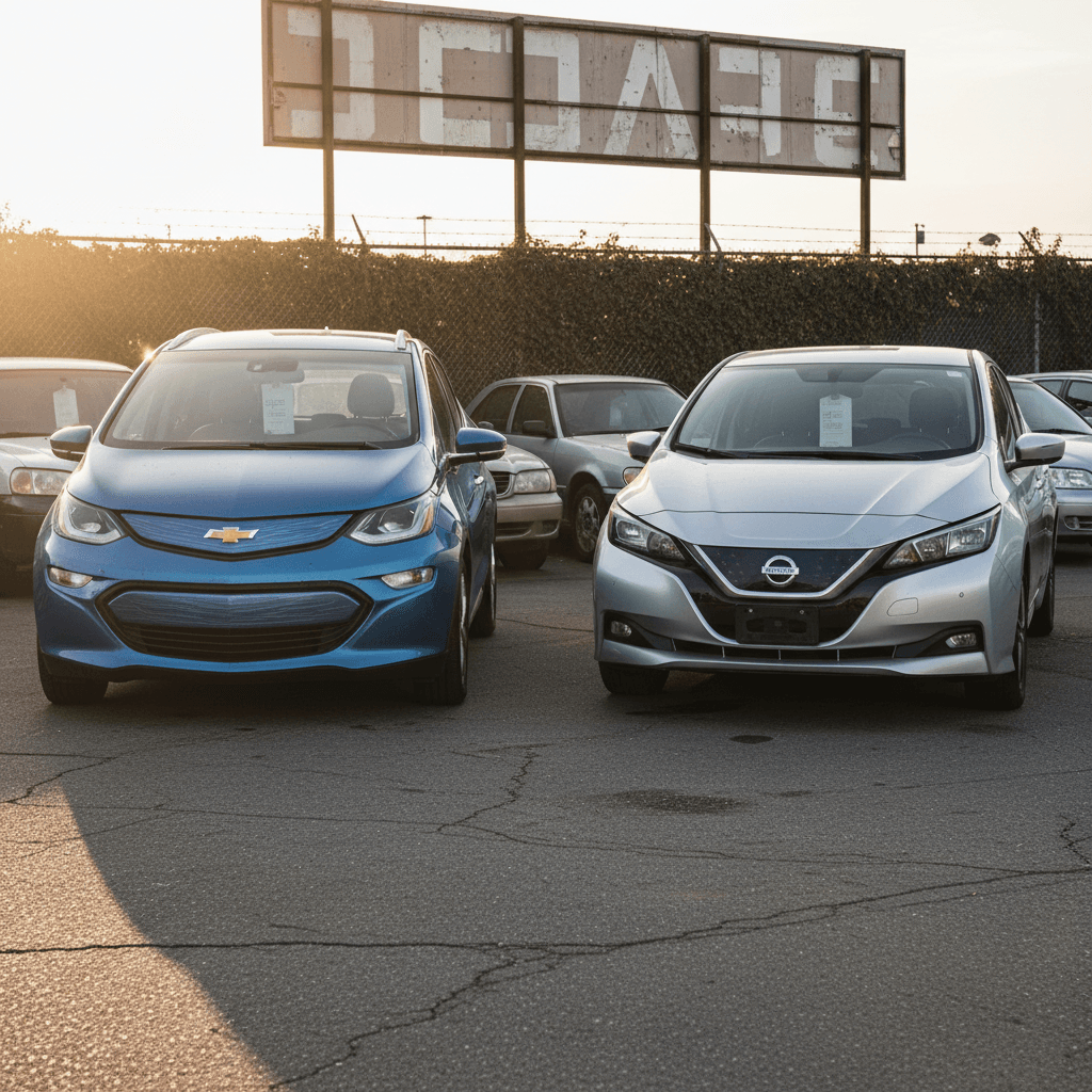 Used Chevrolet Bolt EV vs Used Nissan Leaf Under $20,000: 2026 Guide