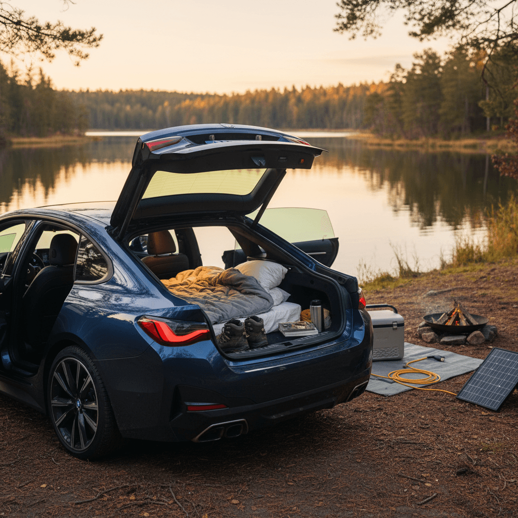 Can You Sleep in a BMW i4? Real-World Guide to Camping in an i4