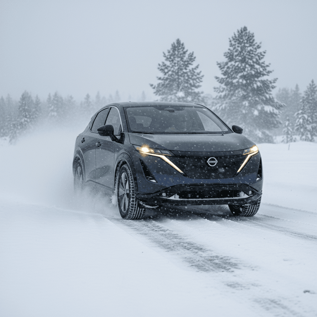 Is the Nissan Ariya Good in Snow and Ice? Winter Driving Guide