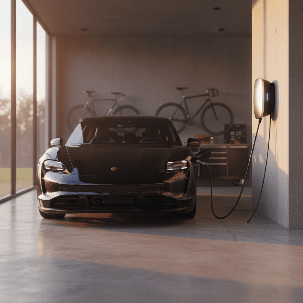 How to Charge a Porsche Taycan at Home: Complete 2025 Guide