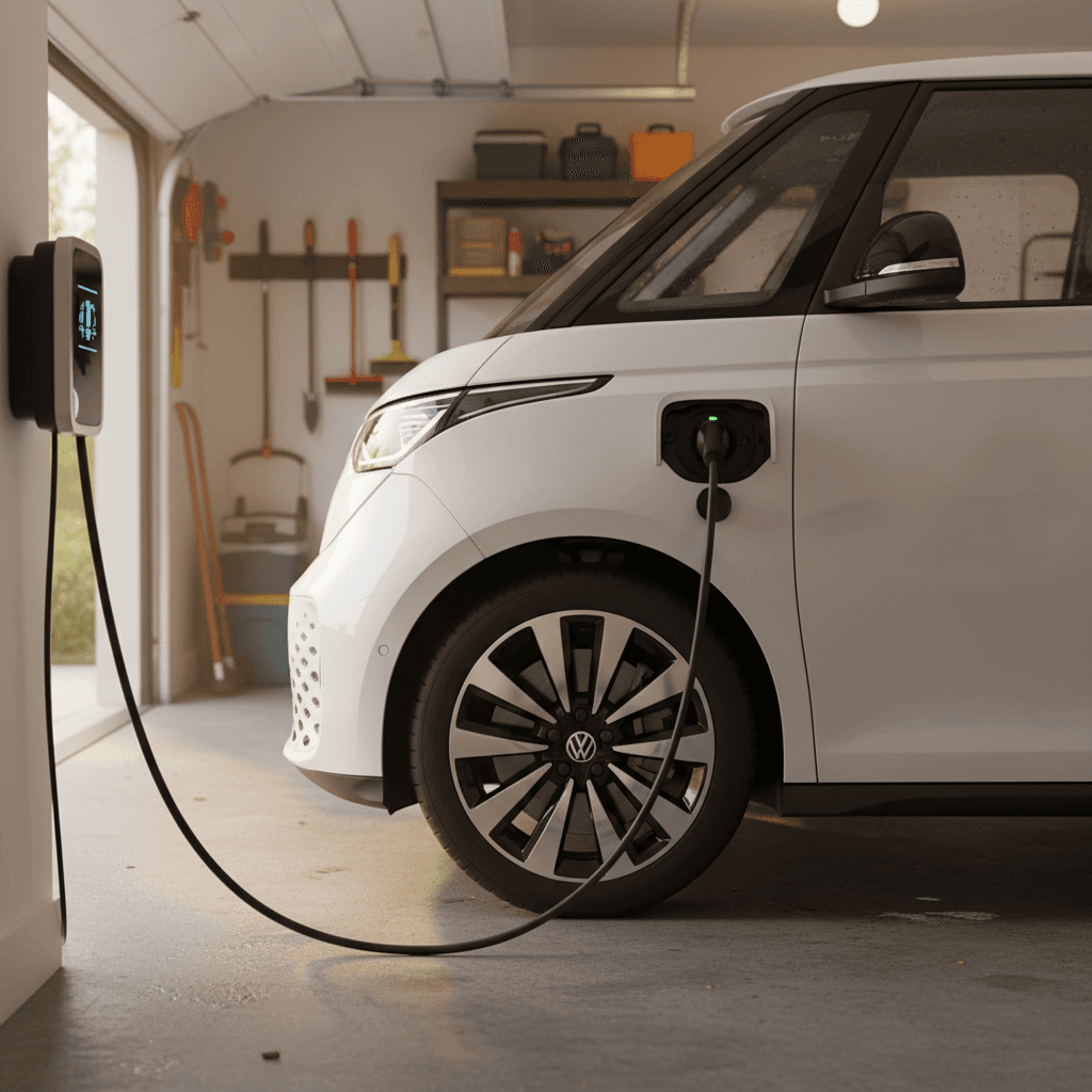 How to Charge a Volkswagen ID. Buzz at Home: Complete 2025 Guide
