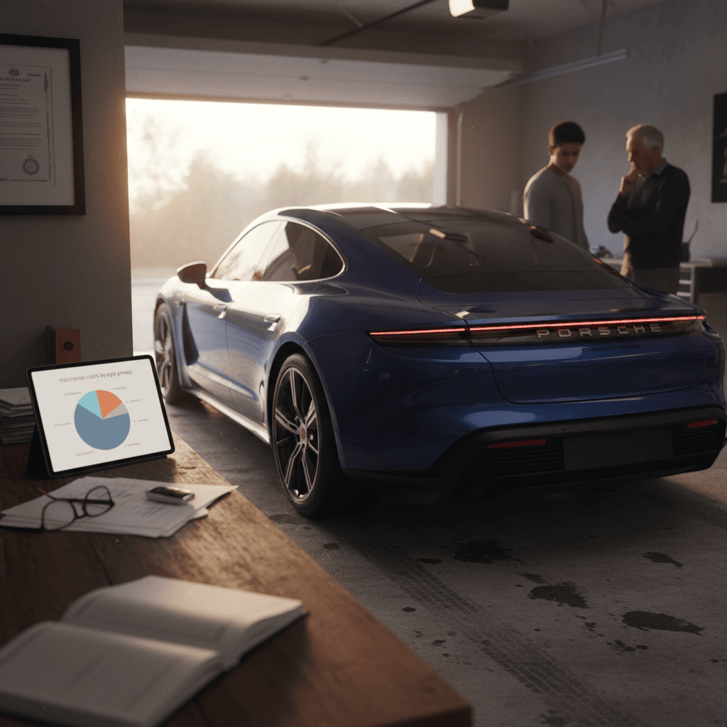 Porsche Taycan Insurance Rates by Age: 2026 Cost Breakdown