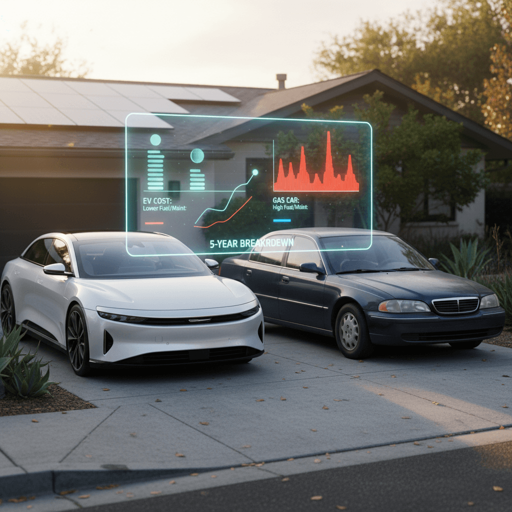 Lucid Air Total Cost vs Gas Car Equivalent: 5‑Year Ownership Breakdown