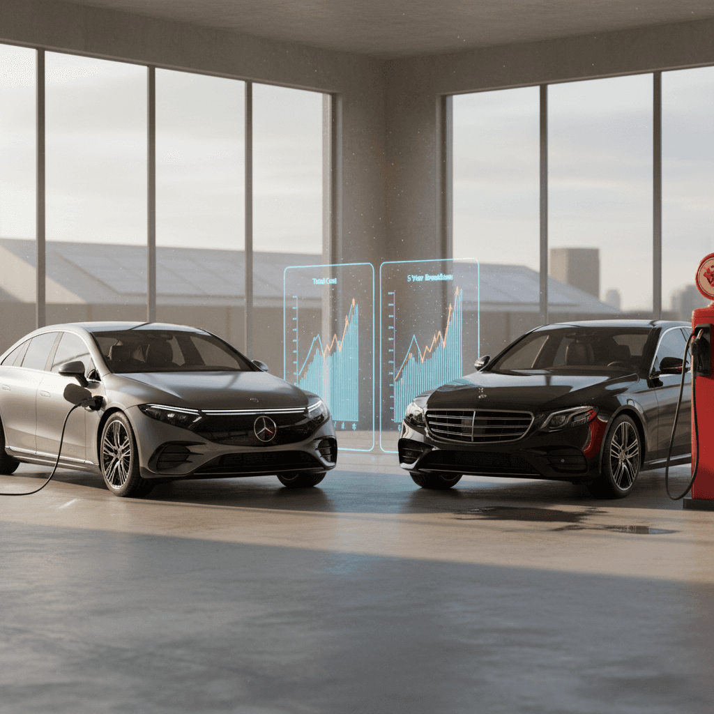 Mercedes EQE Total Cost vs Gas Car Equivalent: 5‑Year Cost Breakdown