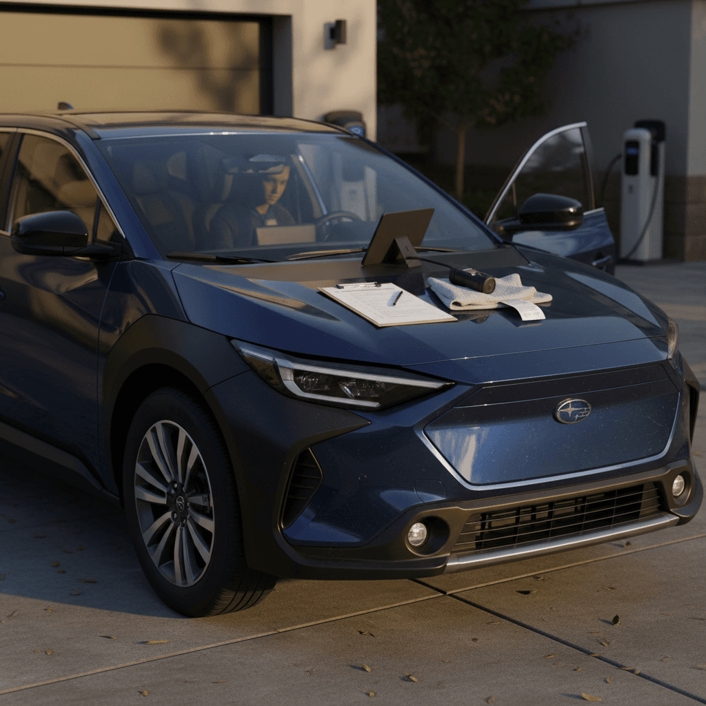 Subaru Solterra Selling Checklist: Get Top Dollar for Your EV