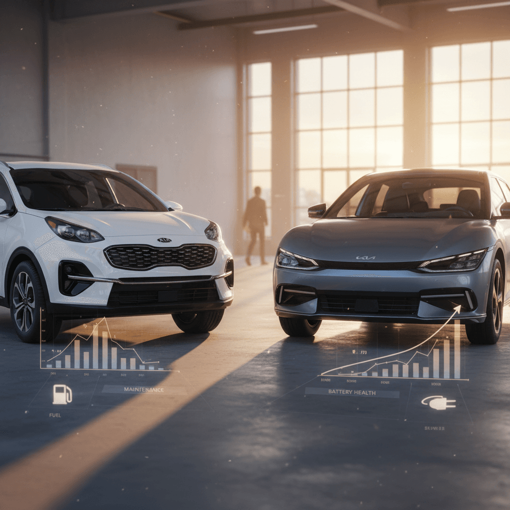 Kia Sportage vs. Kia EV6: True Total Cost of Ownership Explained