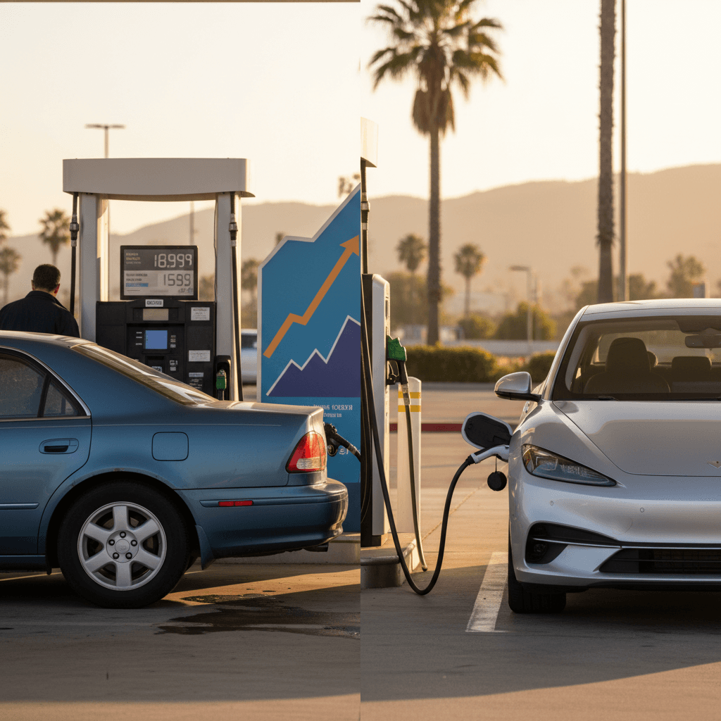 EV vs Gas Savings in California 2026: What You’ll Really Pay