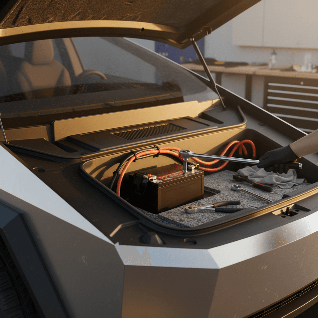 Tesla Cybertruck 12V Battery Replacement: Step‑by‑Step Owner’s Guide