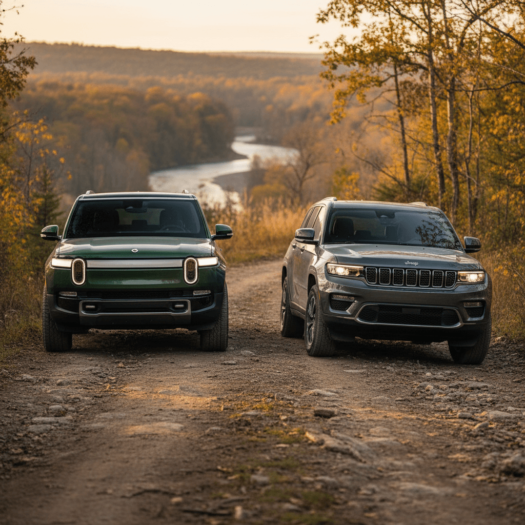 Rivian R1S vs Jeep Grand Cherokee: Which Should You Buy?