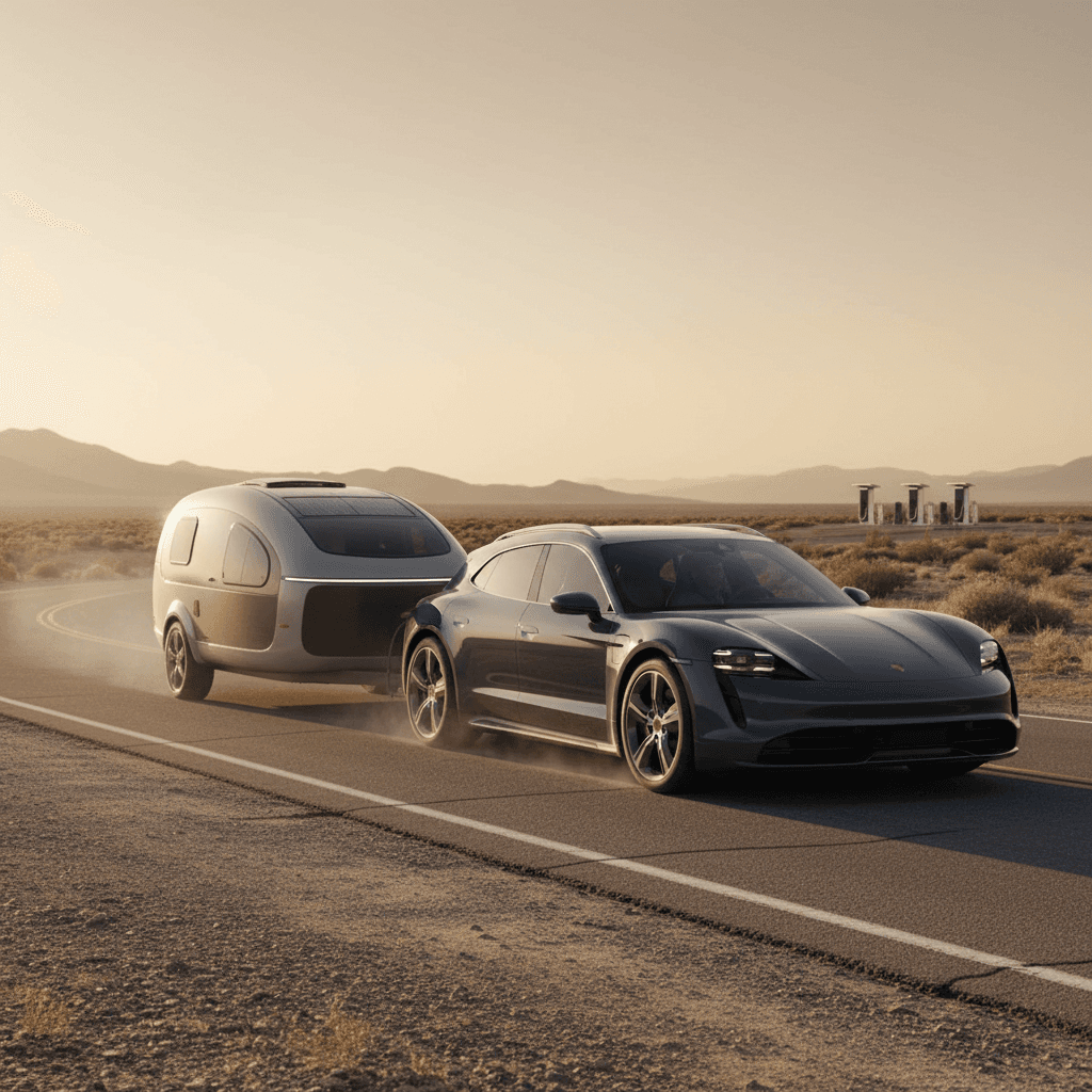 Porsche Taycan Towing Capacity and Range Loss (2025-2026 Guide)