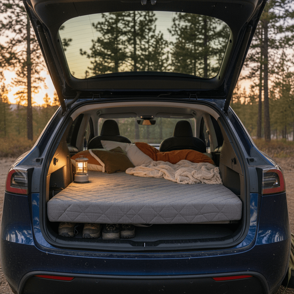 Tesla Model Y Camping Mattress Setup: Complete 2026 Guide