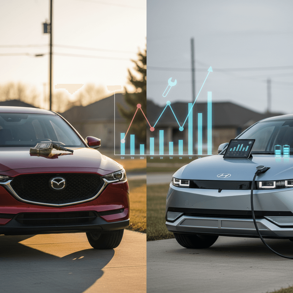 Mazda CX-5 vs Hyundai Ioniq 5: Total Cost of Ownership Breakdown