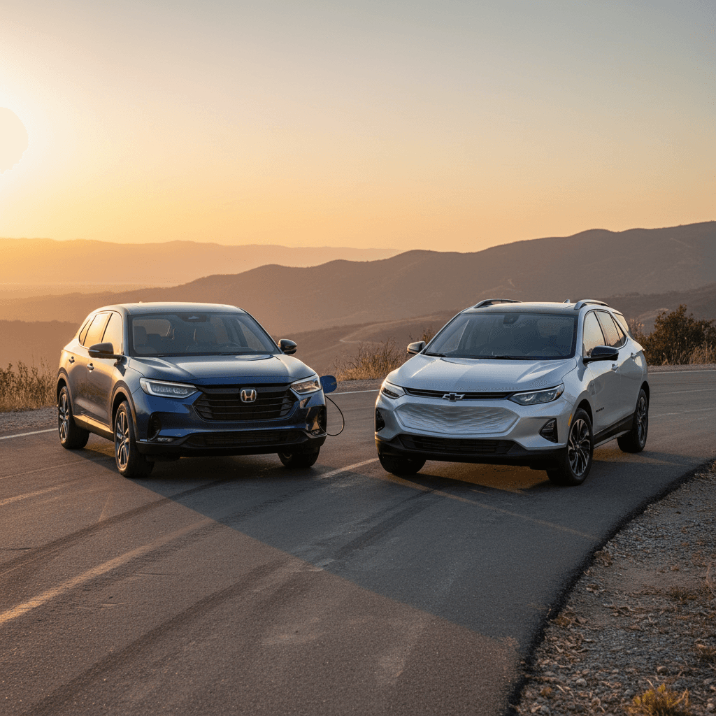 Honda Prologue vs Chevrolet Equinox EV: 2025 Compact EV SUV Showdown