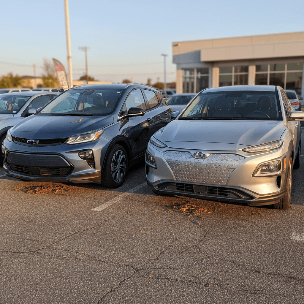 Used Chevrolet Bolt EUV vs Hyundai Kona Electric: 2026 Comparison Guide