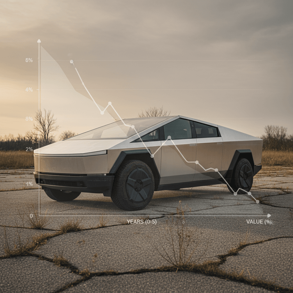 Tesla Cybertruck Depreciation Curve Over 5 Years: What Early Data Shows