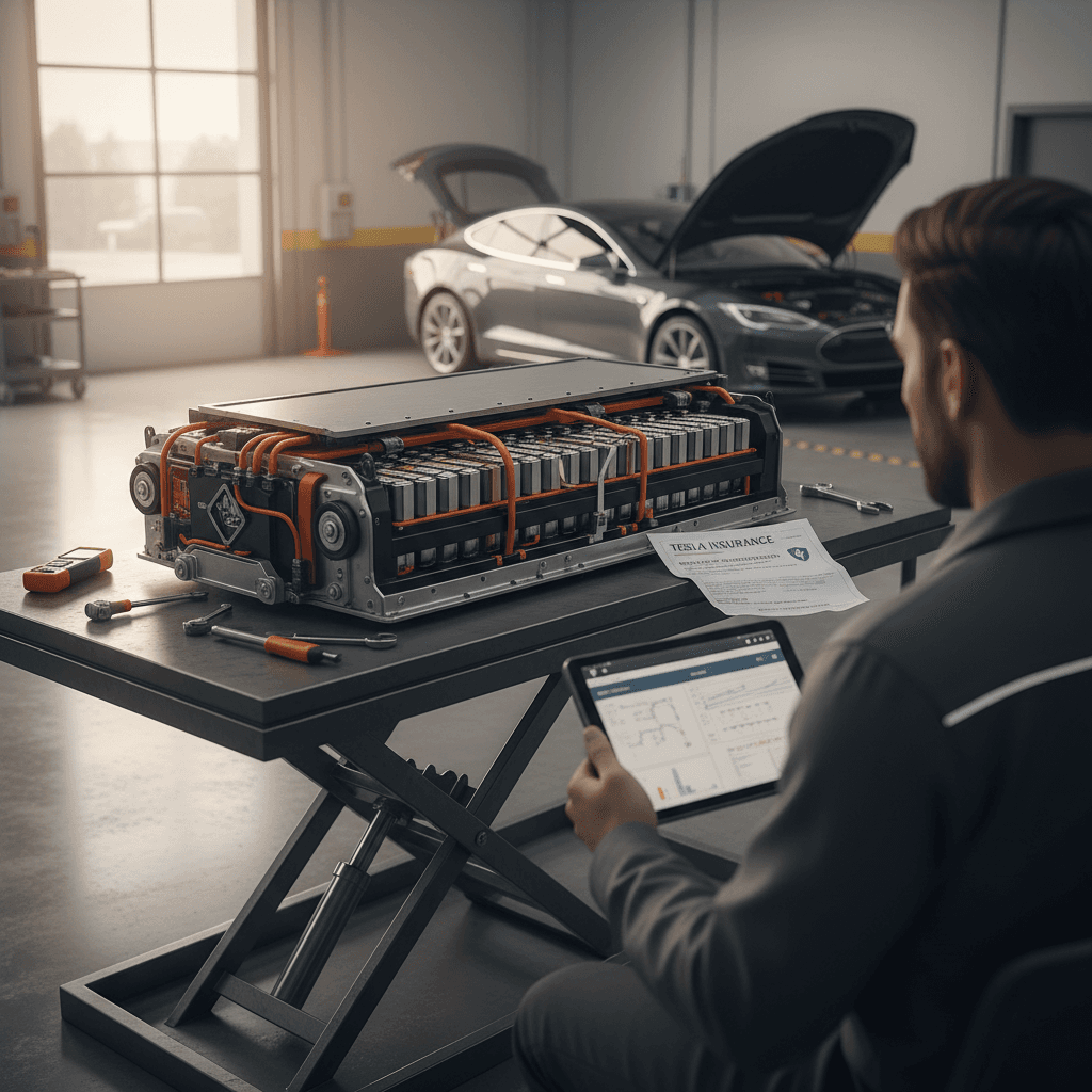 Does Tesla Insurance Cover Battery Damage or Replacement?