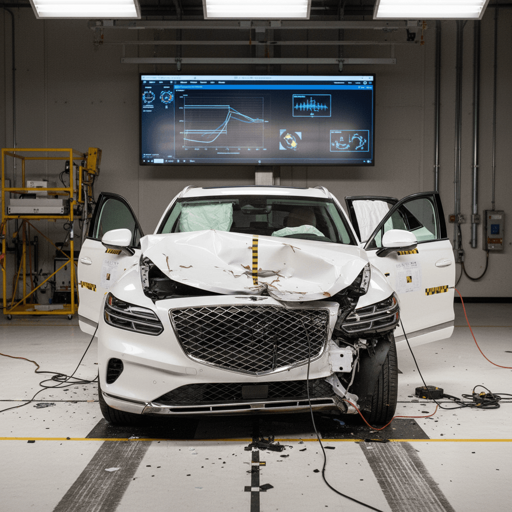 Genesis Electrified GV70 Safety Ratings & Crash Tests Explained