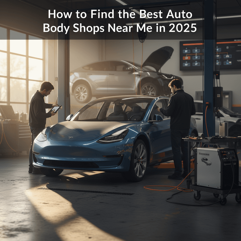 How to Find the Best Auto Body Shops Near Me in 2025