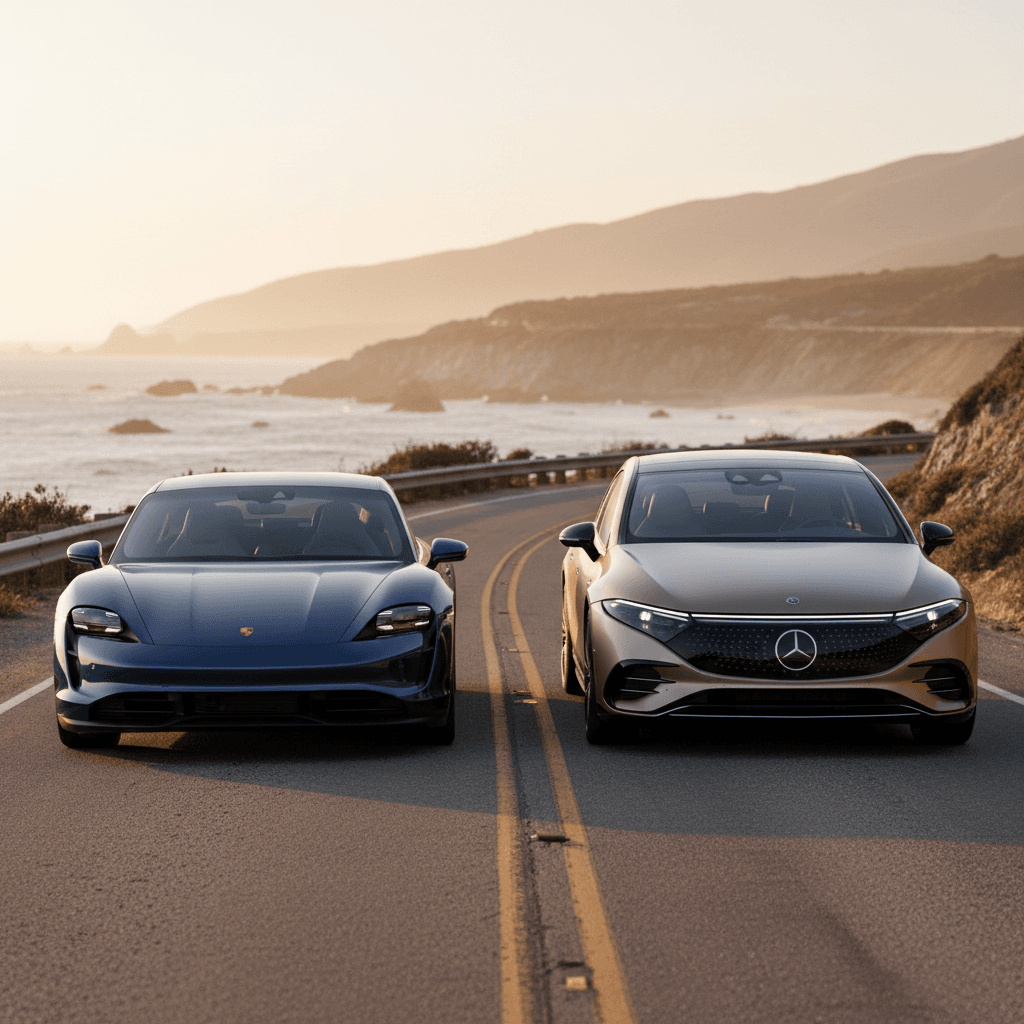 Porsche Taycan vs Mercedes EQE: Which Electric Luxury Car Wins?