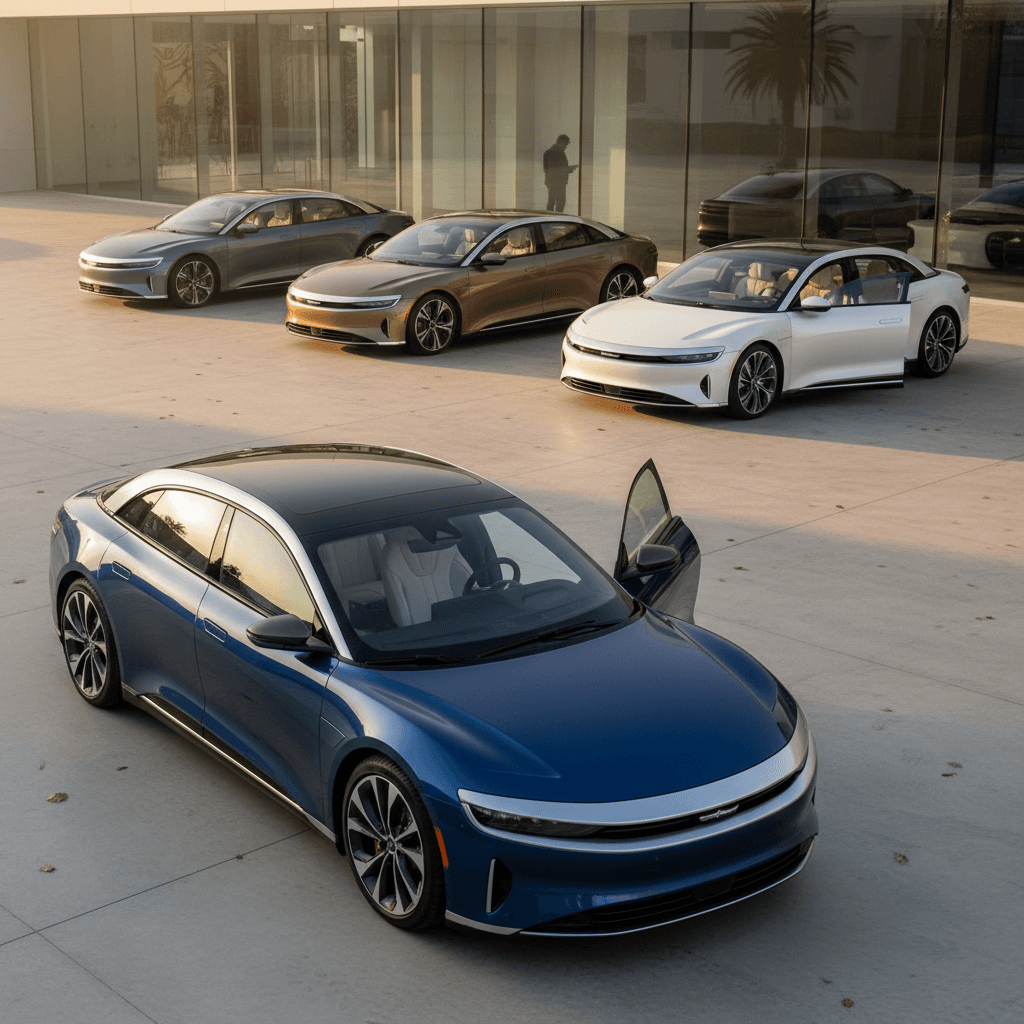 2025 Lucid Air Images: Exterior, Interior & Trim Guide