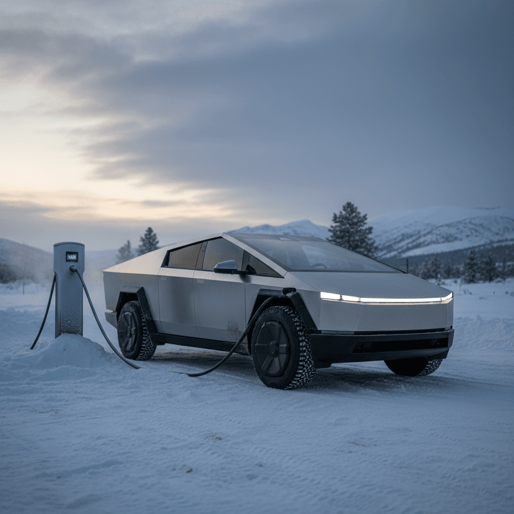 Tesla Cybertruck Range in Cold Weather: What to Really Expect