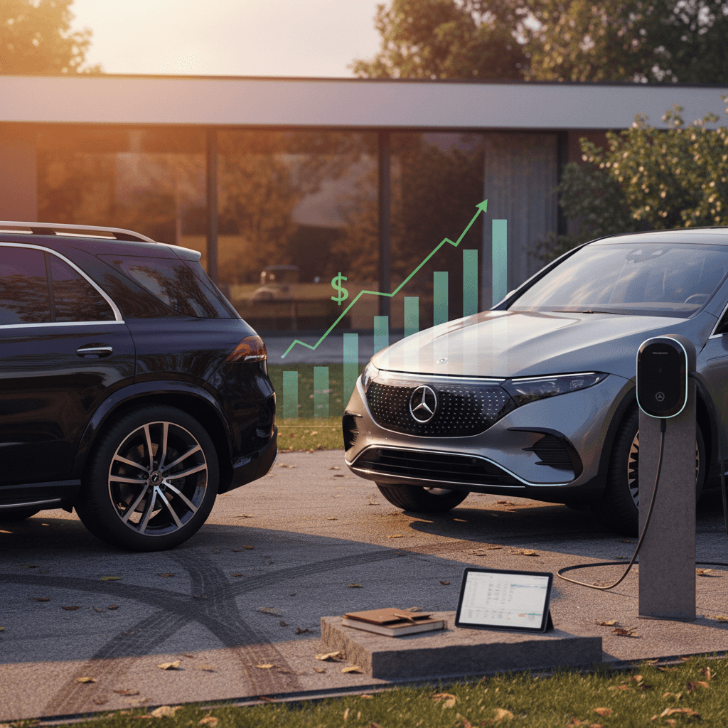 Switching from a Mercedes GLE to a Mercedes EQS SUV: Real-World Cost Savings